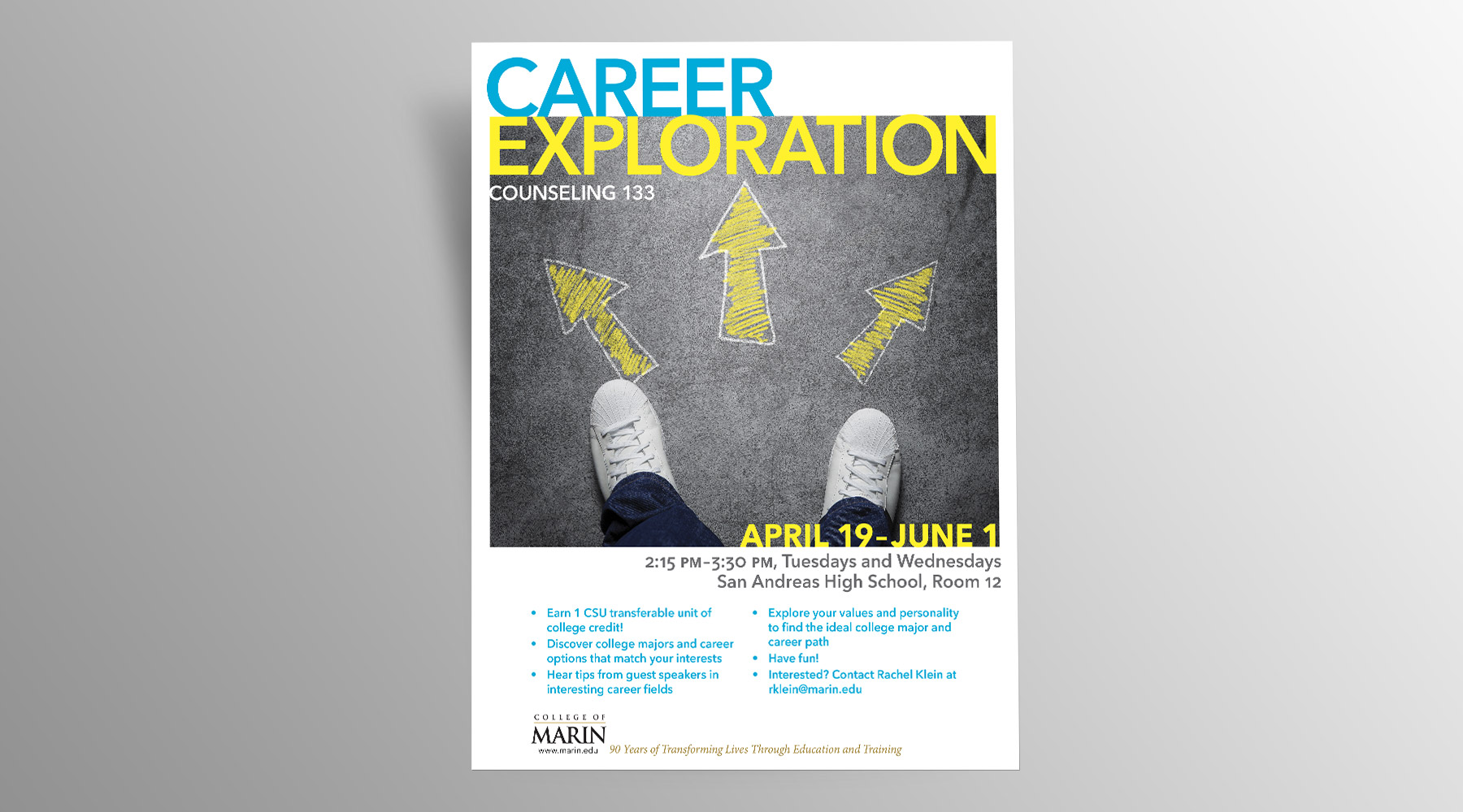 College of Marin SBDC flyers