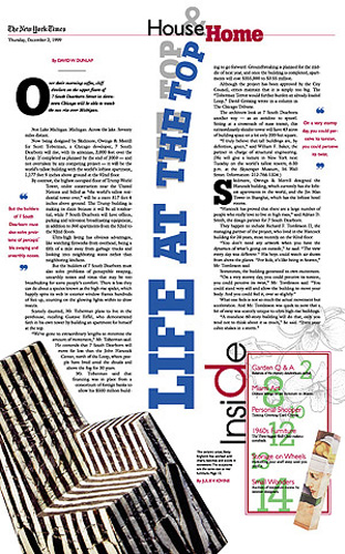 Newspaper design